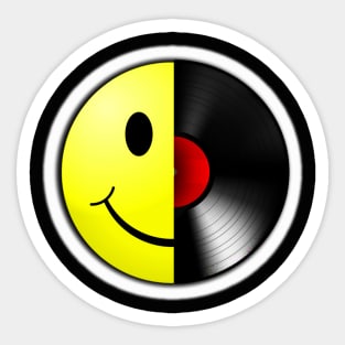 Acid house. Sticker